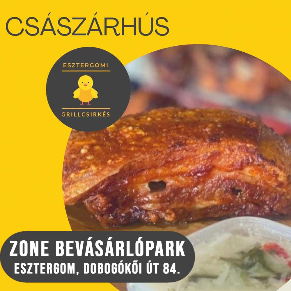 Sült császárhús Esztergom